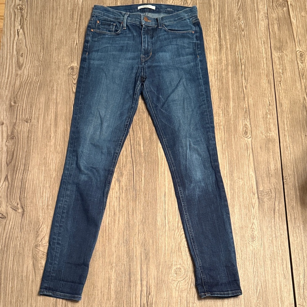 Fidelity Dark Blue Skinny Jeans